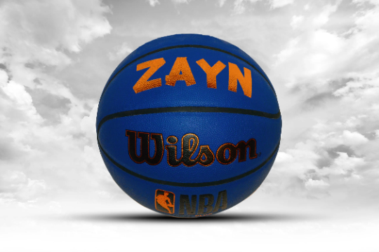 Customized Personalized Wilson Forge Basketball